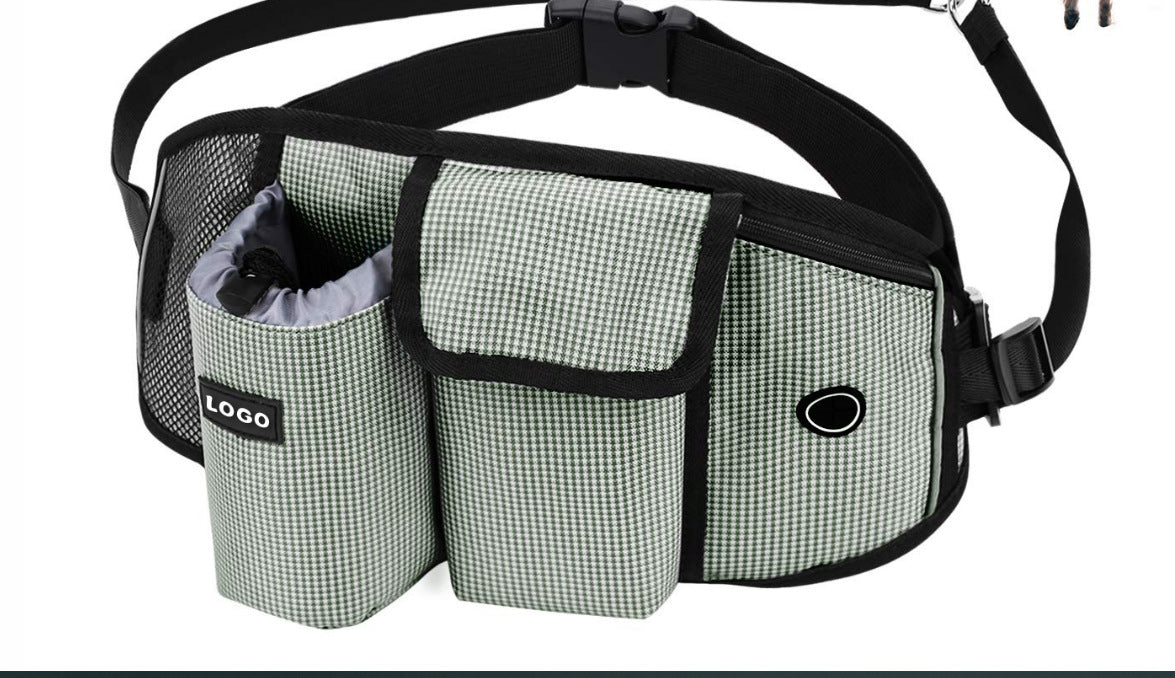 Dog Training Leash Waist Bag Hands-Free Outdoor Pet Running Walking Leash Portable Do - Foto 12