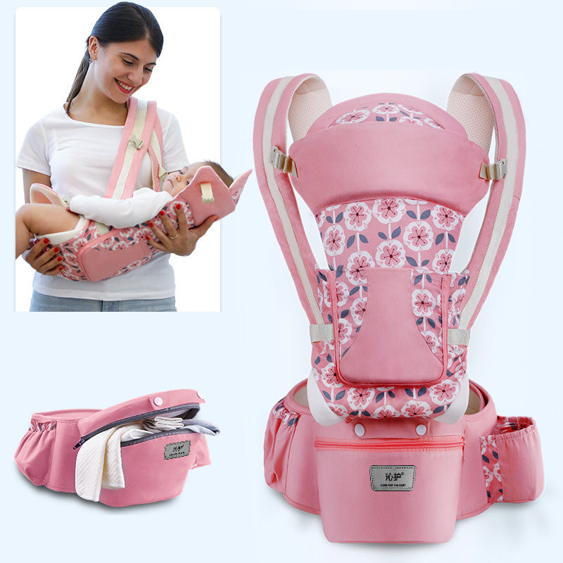 Ergonomic Baby Carrier Infant Baby Hipseat Carrier 3 In 1 Front Facing Ergonomic Kang - Foto 12