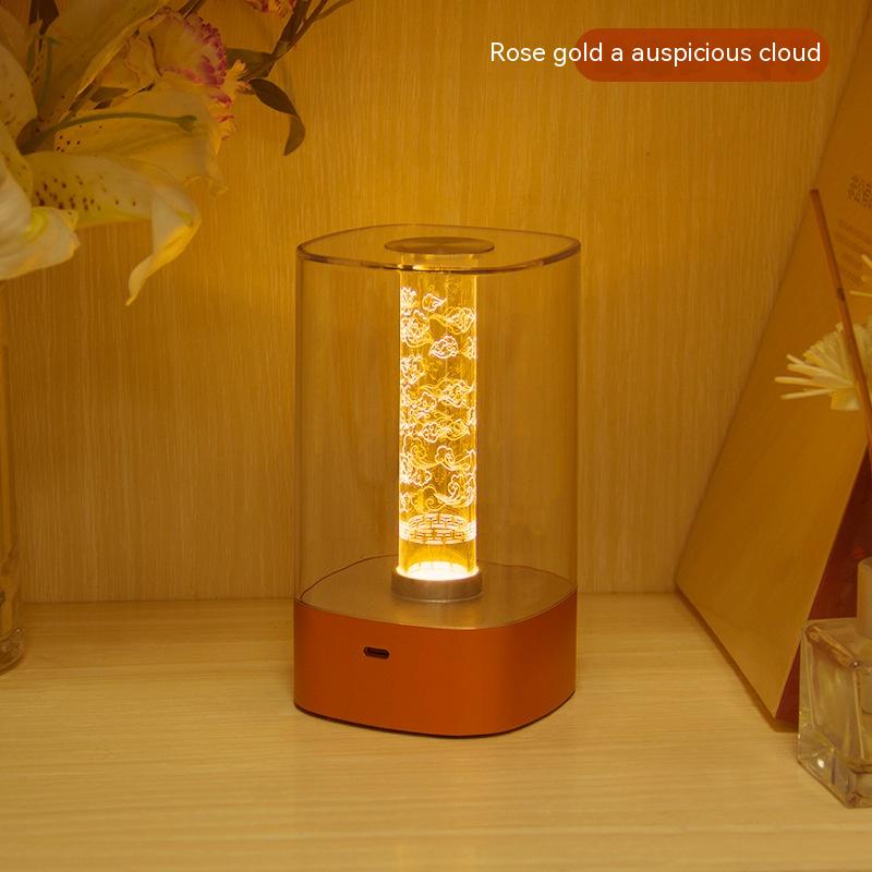 New LED Touch Atmosphere Light USB Charging Eye Protection Bedside Bedroom Lamp Bar R - Foto 8