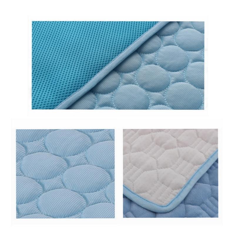 Pet Dog Cat Ice Silk Cold Nest Pad For Cooling In Summer - Foto 3