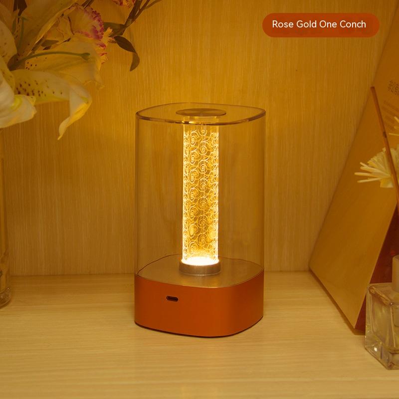 New LED Touch Atmosphere Light USB Charging Eye Protection Bedside Bedroom Lamp Bar R - Foto 11