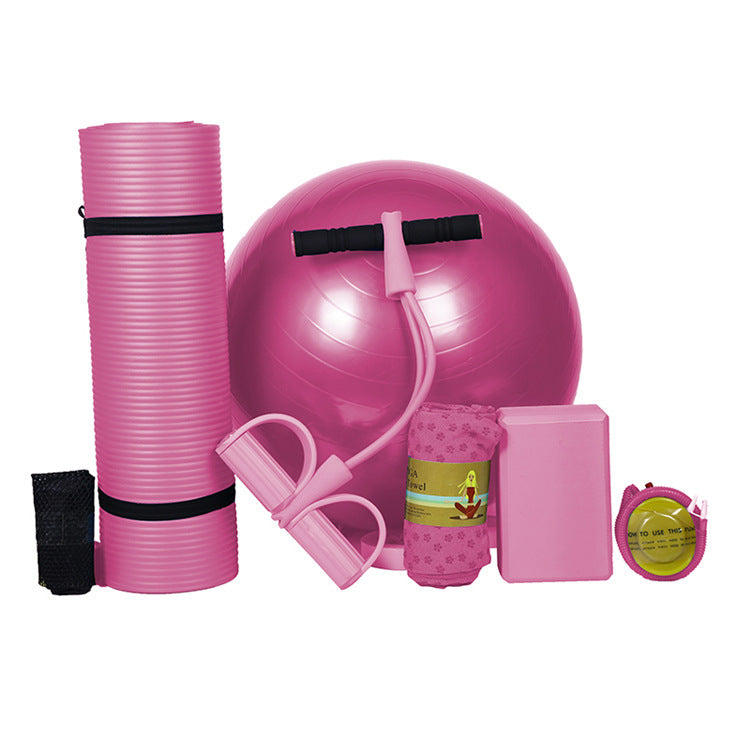 Beginner Yoga Mat Five Piece Set Of Fitness Equipment - Foto 3