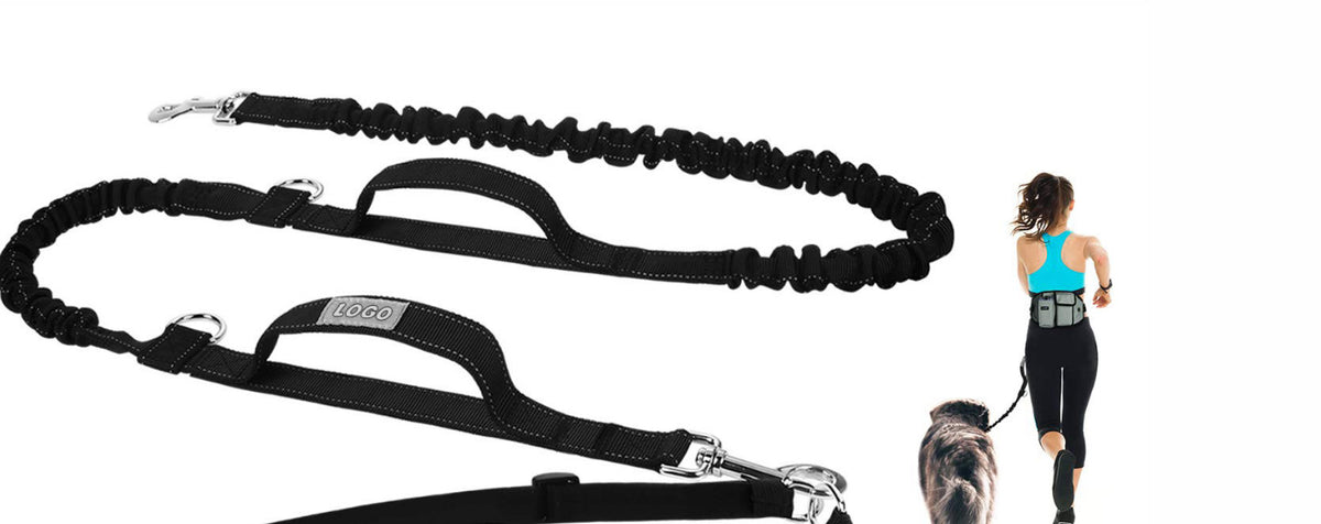 Dog Training Leash Waist Bag Hands-Free Outdoor Pet Running Walking Leash Portable Do - Foto 6