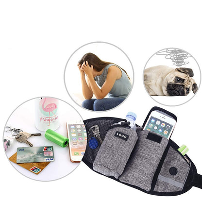 Dog Training Leash Waist Bag Hands-Free Outdoor Pet Running Walking Leash Portable Do - Foto 9