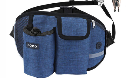 Dog Training Leash Waist Bag Hands-Free Outdoor Pet Running Walking Leash Portable Do - Foto 10