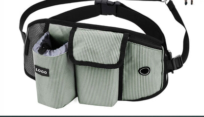 Dog Training Leash Waist Bag Hands-Free Outdoor Pet Running Walking Leash Portable Do - Foto 12
