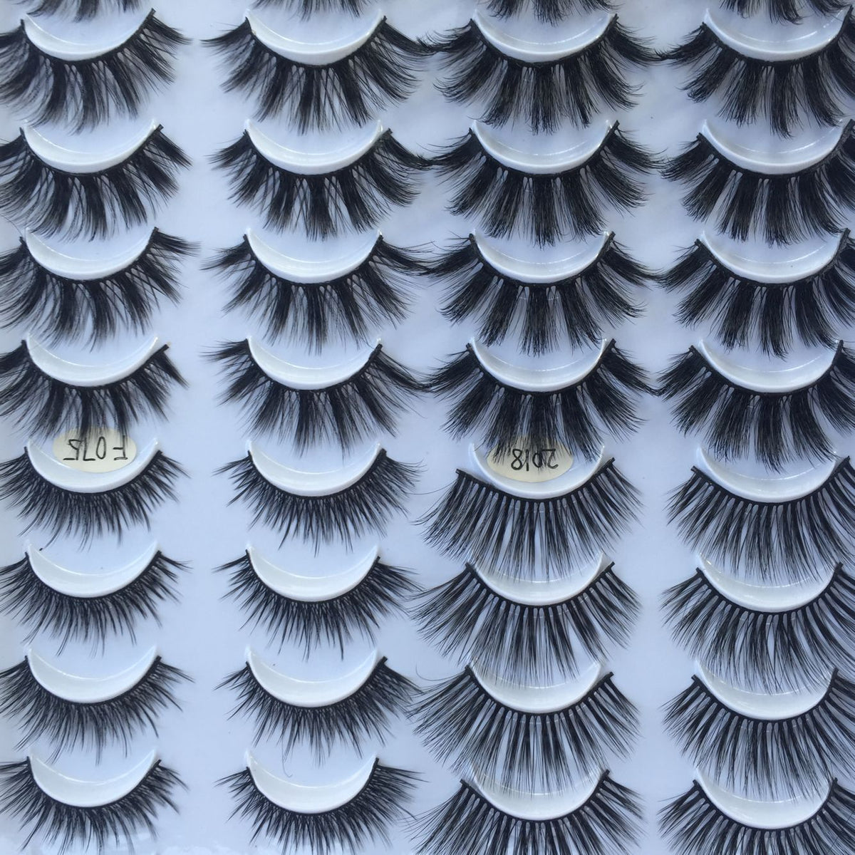 20 Pairs Of False Eyelashes Three-dimensional Multi-layer Mixed Eyelashes - Foto 5