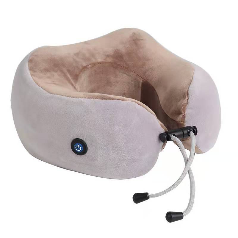 U Shaped Massage Pillow Neck Massage Device Electric Neck Massager Apparatus Shoulder - Foto 4