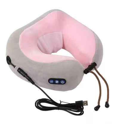 U Shaped Massage Pillow Neck Massage Device Electric Neck Massager Apparatus Shoulder - Foto 6