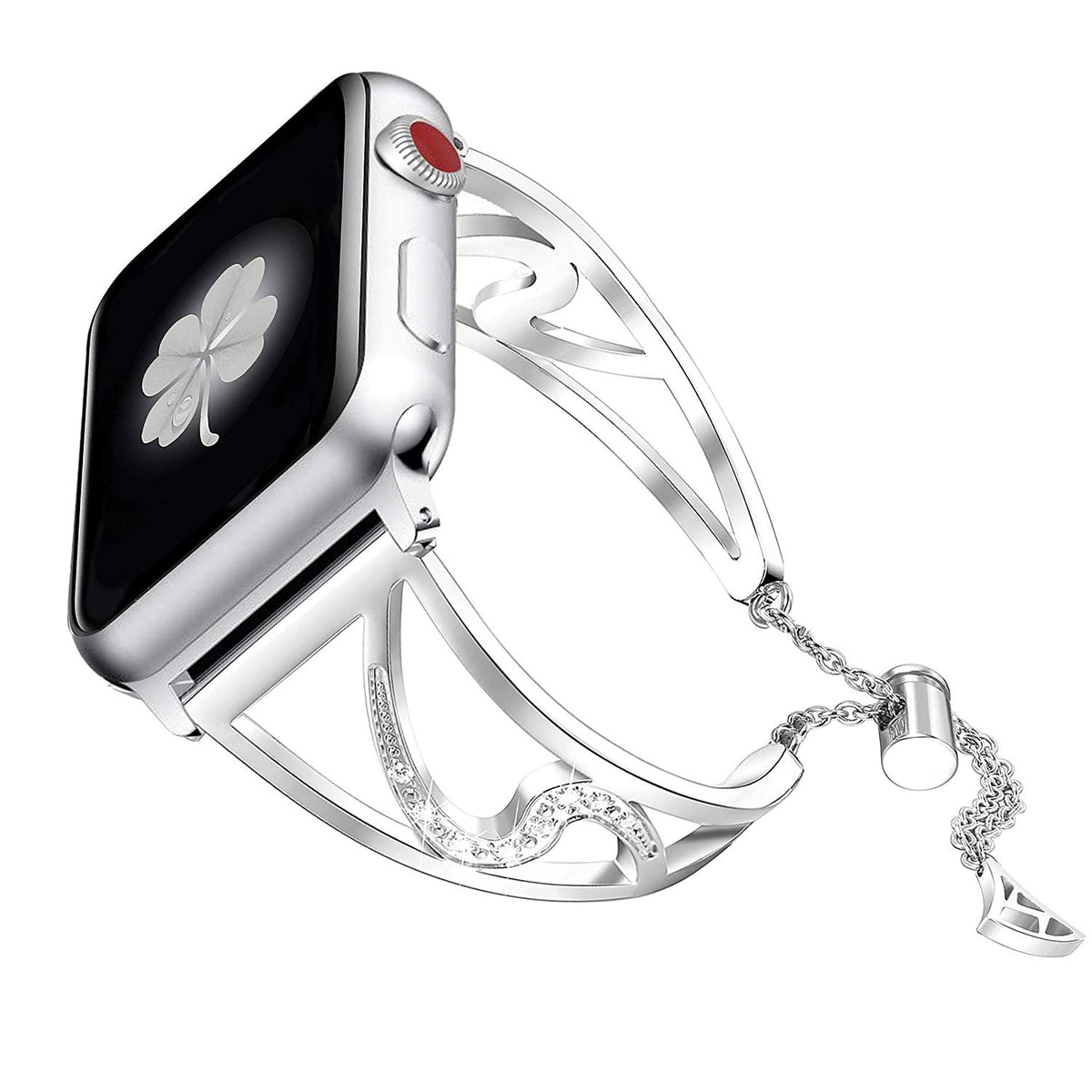 S-shaped metal stainless steel watch strap - Foto 4