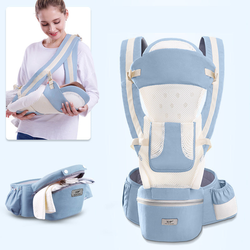 Ergonomic Baby Carrier Infant Baby Hipseat Carrier 3 In 1 Front Facing Ergonomic Kang - Foto 6