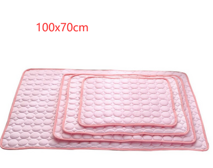 Pet Dog Cat Ice Silk Cold Nest Pad For Cooling In Summer - Foto 12
