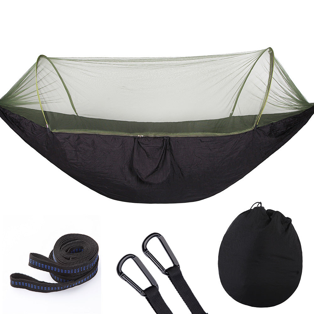 Fully Automatic Quick Opening Hammock With Mosquito Net - Foto 3