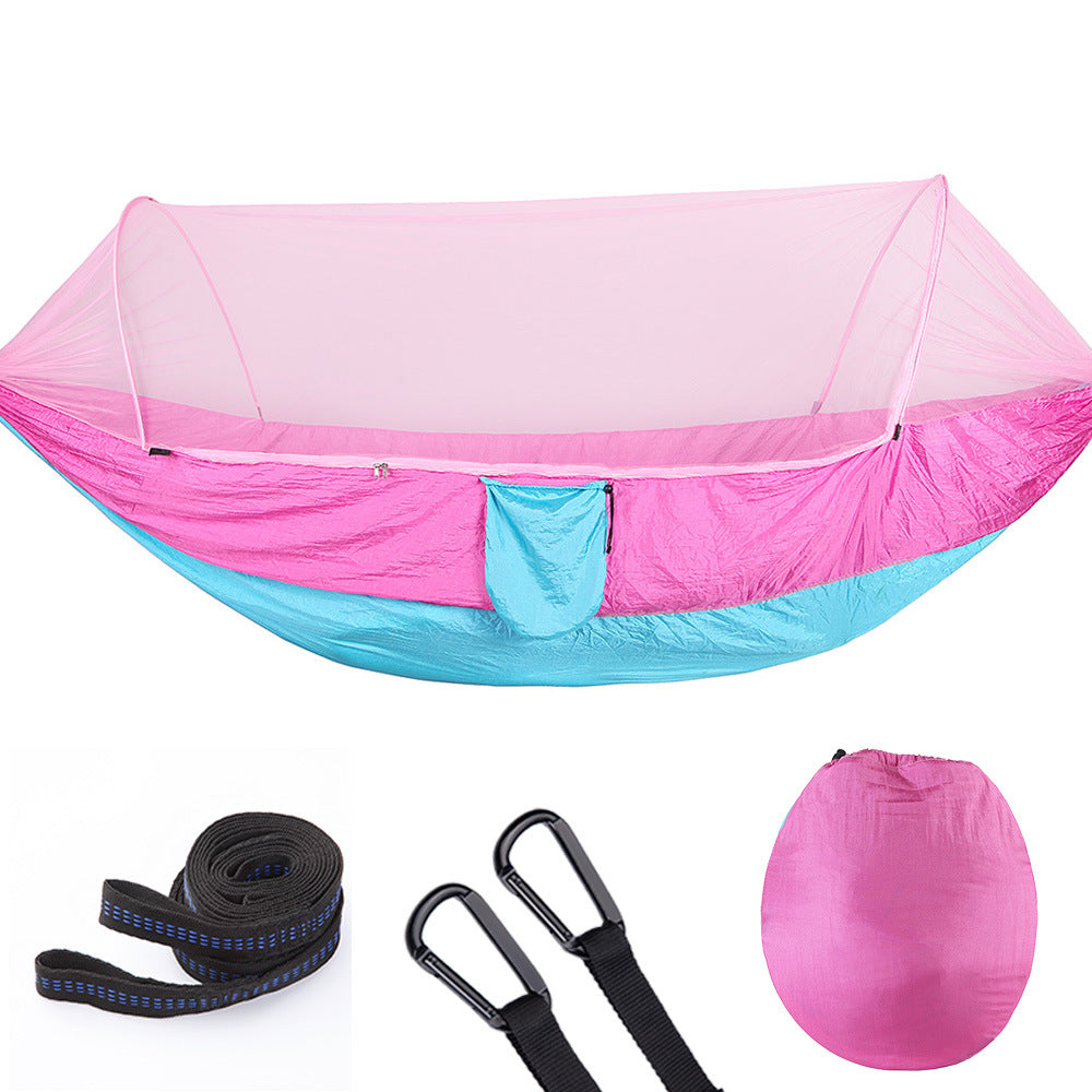 Fully Automatic Quick Opening Hammock With Mosquito Net - Foto 9