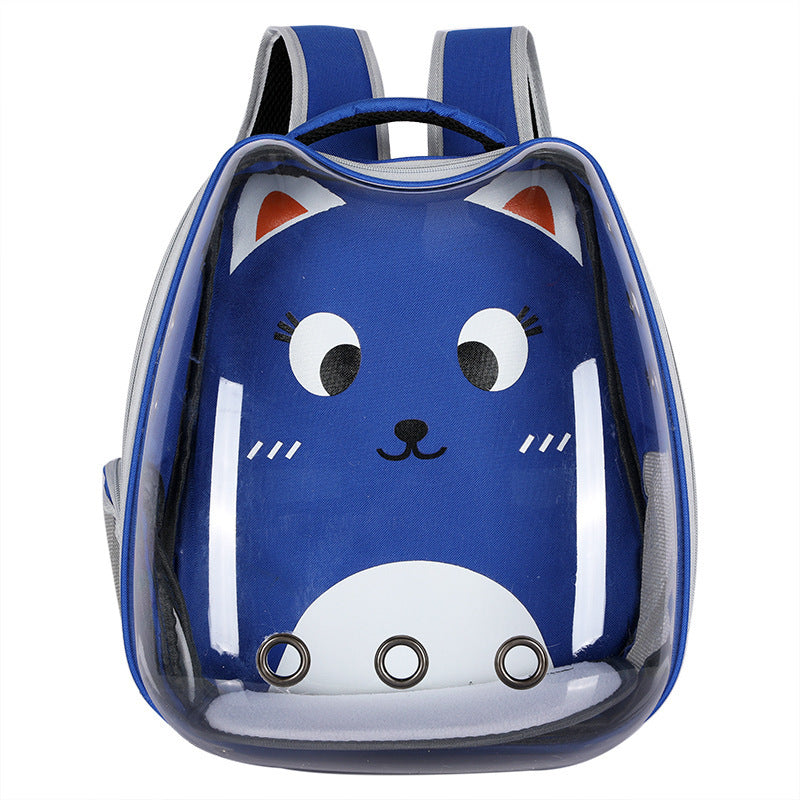 Cat Bag Transparent Outgoing Bag Portable Cat - Foto 4