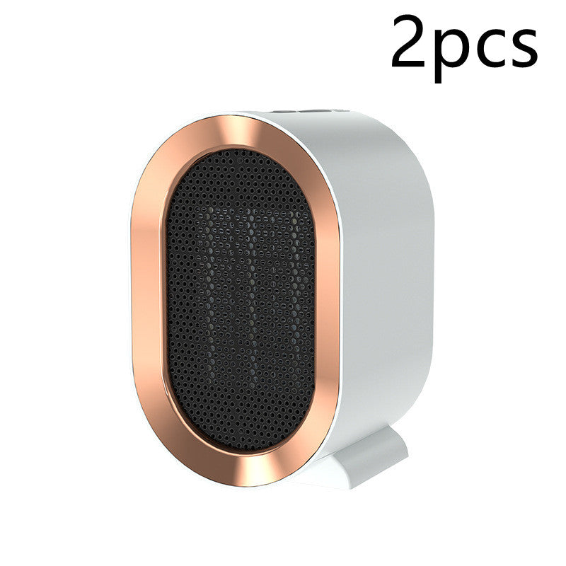 Desktop Electric Heater Mini Portable Fan Heater 220V PTC Ceramic Heating Warm Air Bl - Foto 9