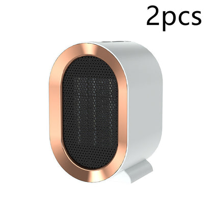 Desktop Electric Heater Mini Portable Fan Heater 220V PTC Ceramic Heating Warm Air Bl - Foto 9