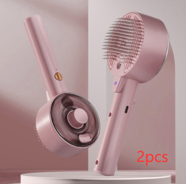 Animal Hair Remover Brush Dog And Cat Steam Brush Pet Self Cleaning Dog Brush Groomin - Foto 10