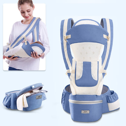 Ergonomic Baby Carrier Infant Baby Hipseat Carrier 3 In 1 Front Facing Ergonomic Kang - Foto 7