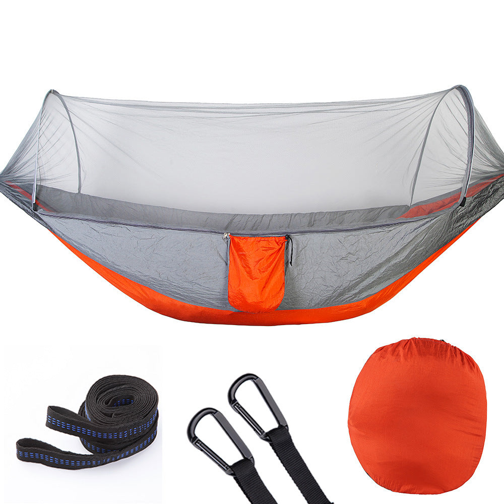 Fully Automatic Quick Opening Hammock With Mosquito Net - Foto 10