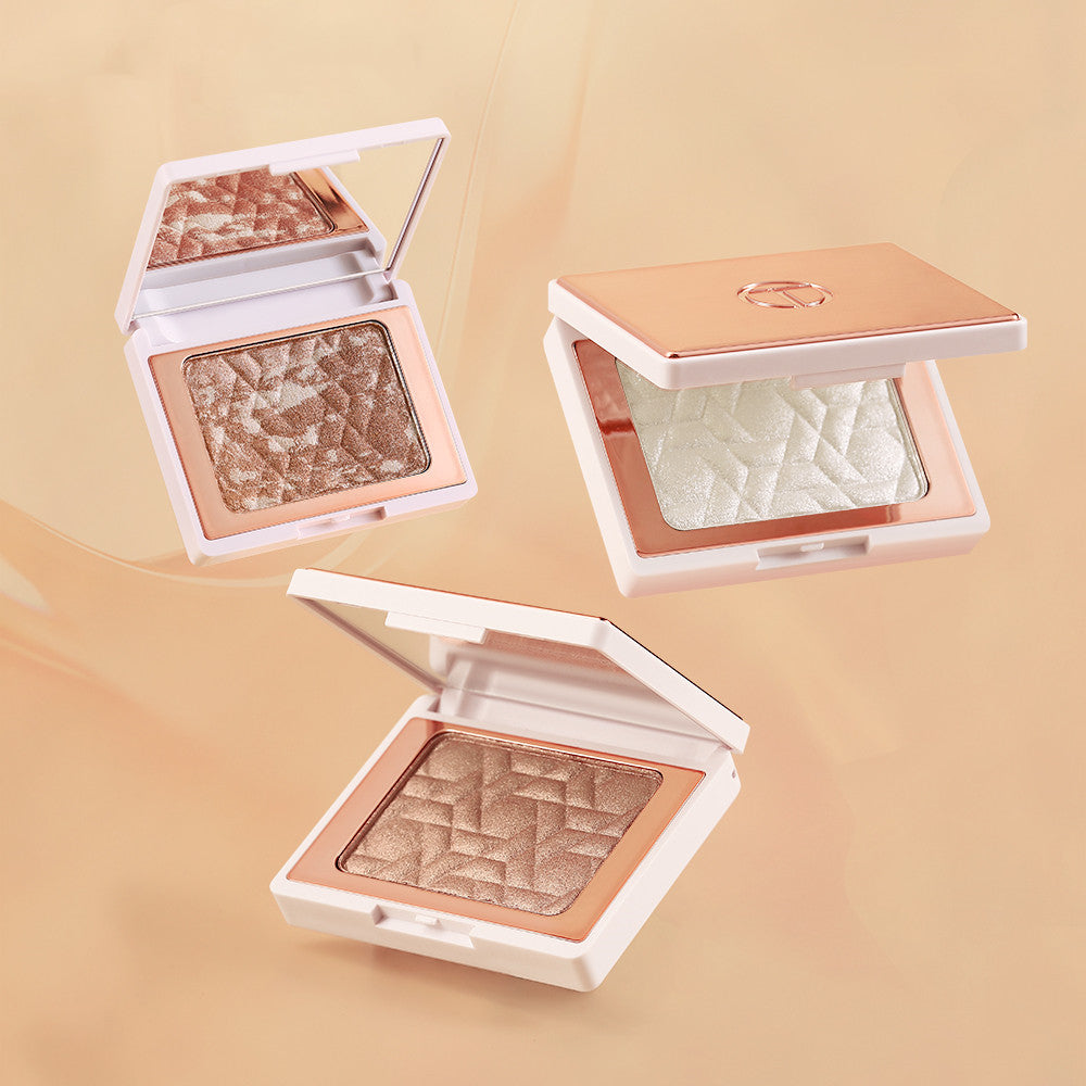 Star Shattered Glitter Highlighter Face Makeup Blush - Foto 1
