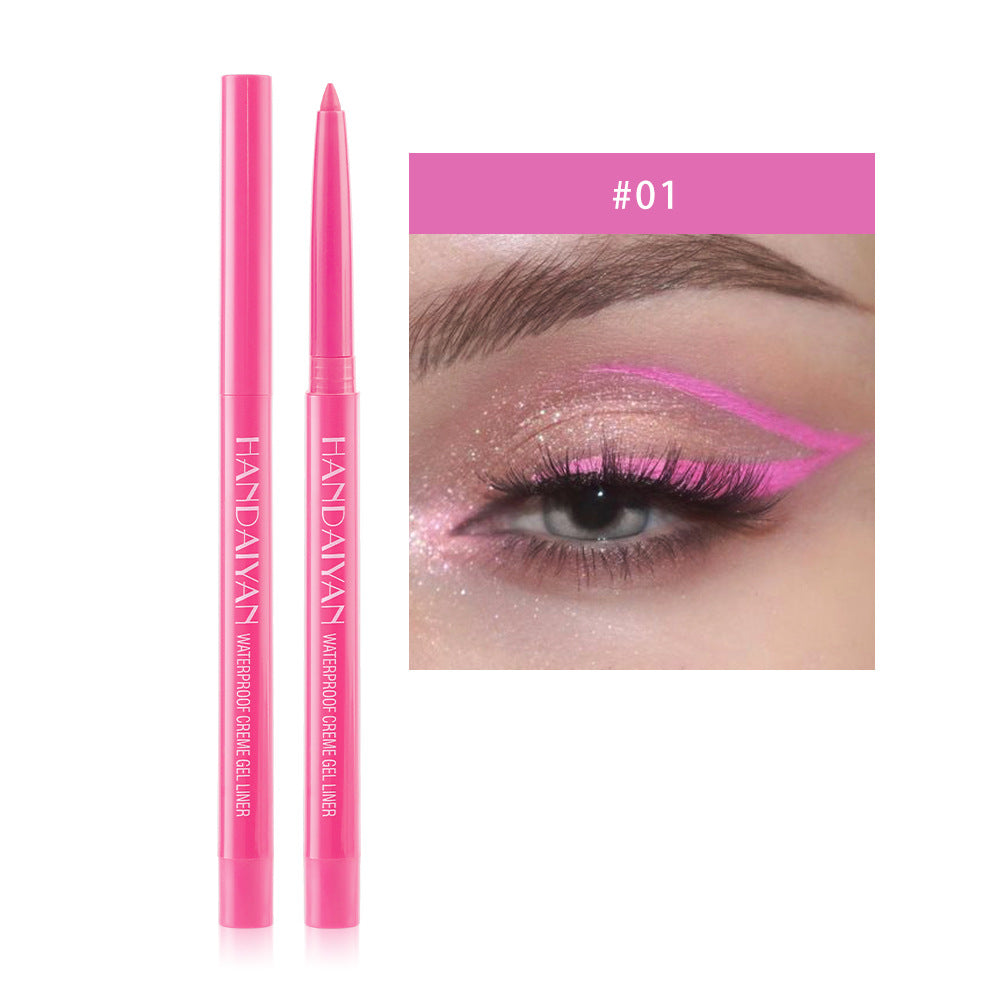 20 Color Cat Eye Makeup Waterproof Neon Colorful Liquid Eyeliner Pen Make Up Comestic - Foto 2