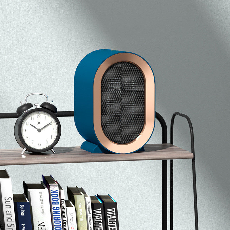 Desktop Electric Heater Mini Portable Fan Heater 220V PTC Ceramic Heating Warm Air Bl - Foto 3