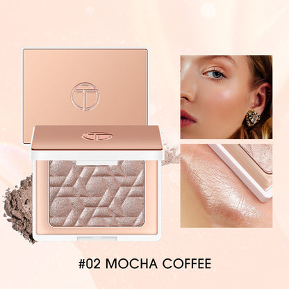 Star Shattered Glitter Highlighter Face Makeup Blush - Foto 5