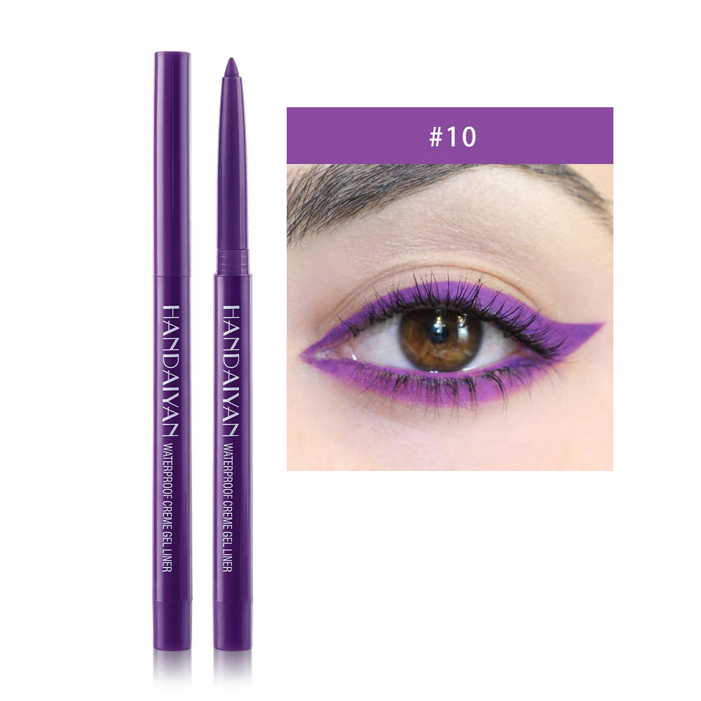 20 Color Cat Eye Makeup Waterproof Neon Colorful Liquid Eyeliner Pen Make Up Comestic - Foto 11