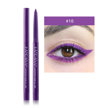 20 Color Cat Eye Makeup Waterproof Neon Colorful Liquid Eyeliner Pen Make Up Comestic - Foto 11