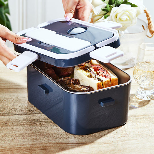 Car And Home Dual Purpose Electric Lunch Box Plugged - Foto 1