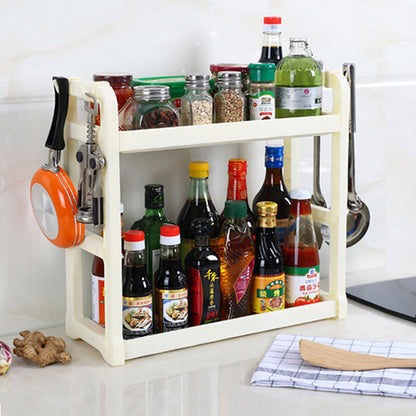 Kitchen Storage Shelving Kitchen Supplies Storage Artifact Multilayer - Foto 6