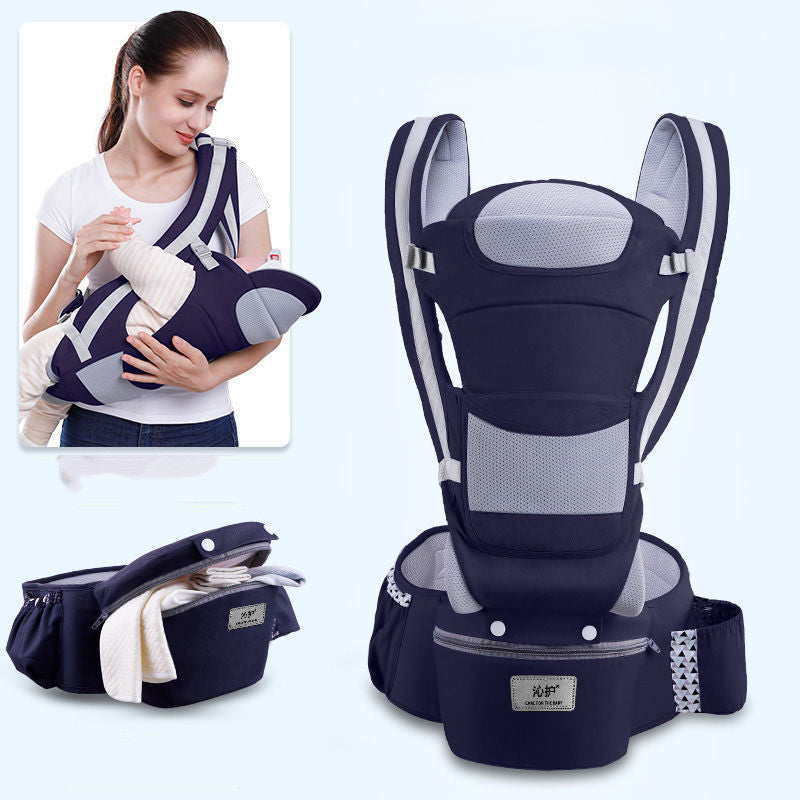 Ergonomic Baby Carrier Infant Baby Hipseat Carrier 3 In 1 Front Facing Ergonomic Kang - Foto 1