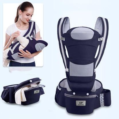 Ergonomic Baby Carrier Infant Baby Hipseat Carrier 3 In 1 Front Facing Ergonomic Kang - Foto 1