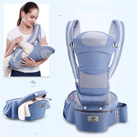 Ergonomic Baby Carrier Infant Baby Hipseat Carrier 3 In 1 Front Facing Ergonomic Kang - Foto 3