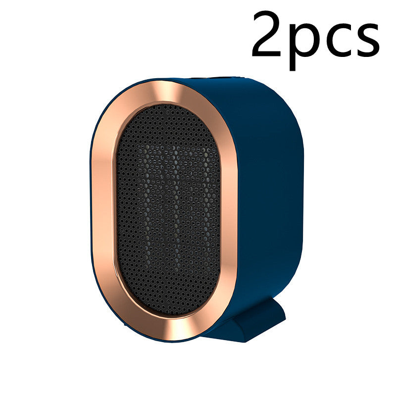 Desktop Electric Heater Mini Portable Fan Heater 220V PTC Ceramic Heating Warm Air Bl - Foto 10
