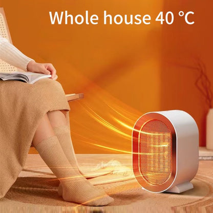 Desktop Electric Heater Mini Portable Fan Heater 220V PTC Ceramic Heating Warm Air Bl - Foto 1