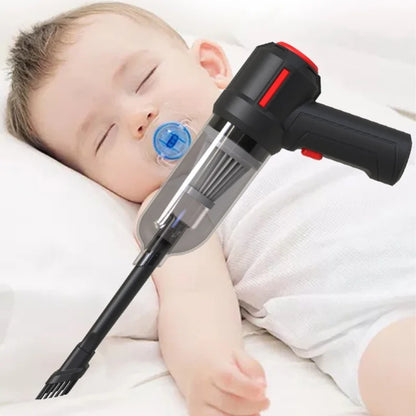 Aspiradora Inalámbrica Portátil Turbo 9000Pa para Auto y Hogar - Foto 4