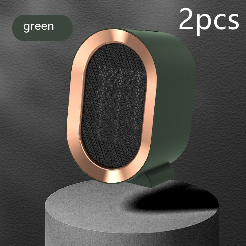Desktop Electric Heater Mini Portable Fan Heater 220V PTC Ceramic Heating Warm Air Bl - Foto 8