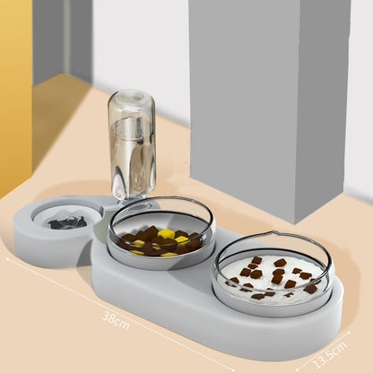Cats Dogs Pets Rice Bowls Automatic Water Bowls - Foto 4