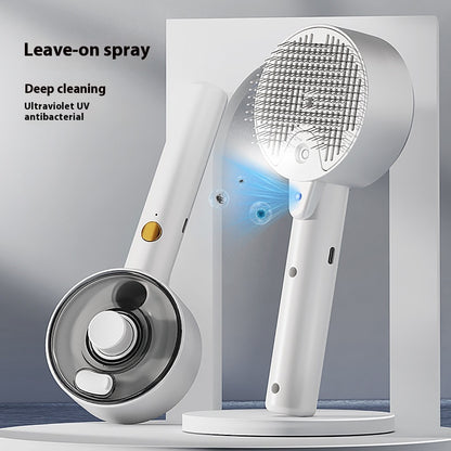 Animal Hair Remover Brush Dog And Cat Steam Brush Pet Self Cleaning Dog Brush Groomin - Foto 2