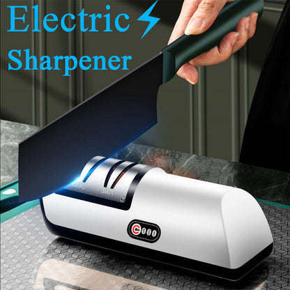USB Rechargeable Electric Knife Sharpener Automatic Adjustable Kitchen Tool For Fast - Foto 1