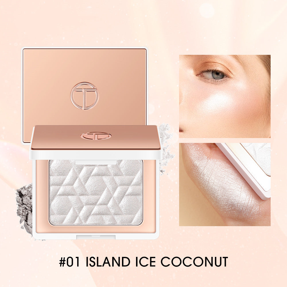 Star Shattered Glitter Highlighter Face Makeup Blush - Foto 4