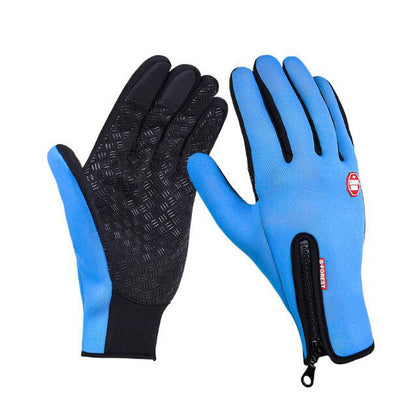 Winter Gloves Touch Screen Riding Motorcycle Sliding Waterproof Sports Gloves - Foto 6