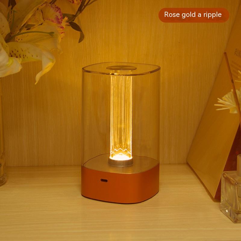 New LED Touch Atmosphere Light USB Charging Eye Protection Bedside Bedroom Lamp Bar R - Foto 10