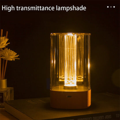 New LED Touch Atmosphere Light USB Charging Eye Protection Bedside Bedroom Lamp Bar R - Foto 4