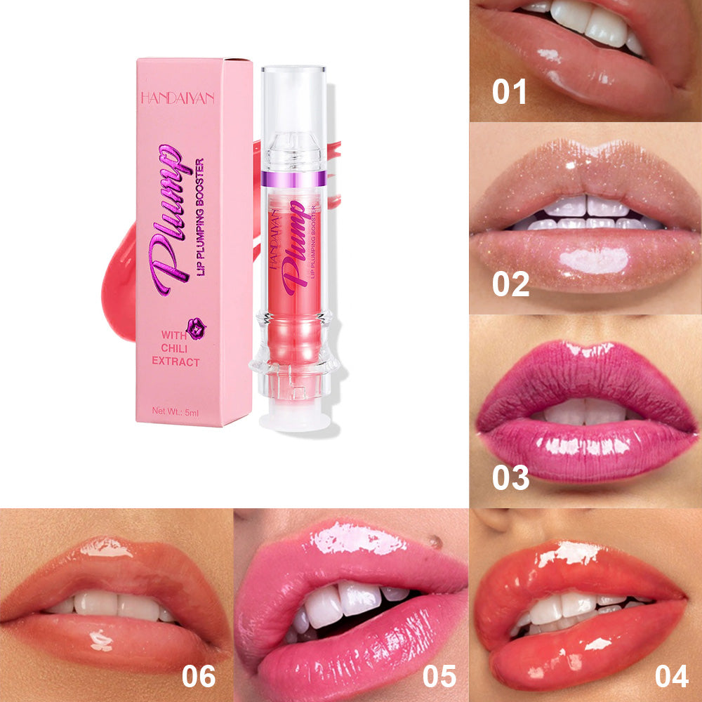 New Tube Lip Rich Lip Color Slightly Spicy Lip Honey Lip Glass Mirror Face Lip Mirror - Foto 1