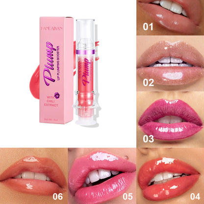 New Tube Lip Rich Lip Color Slightly Spicy Lip Honey Lip Glass Mirror Face Lip Mirror - Foto 1