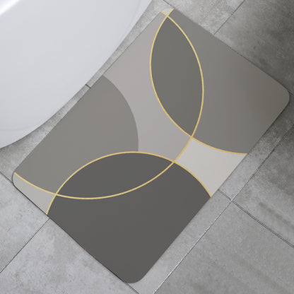 Nano Diatom Mud Mat Bathroom And Kitchen Oil And Water Absorption - Foto 10