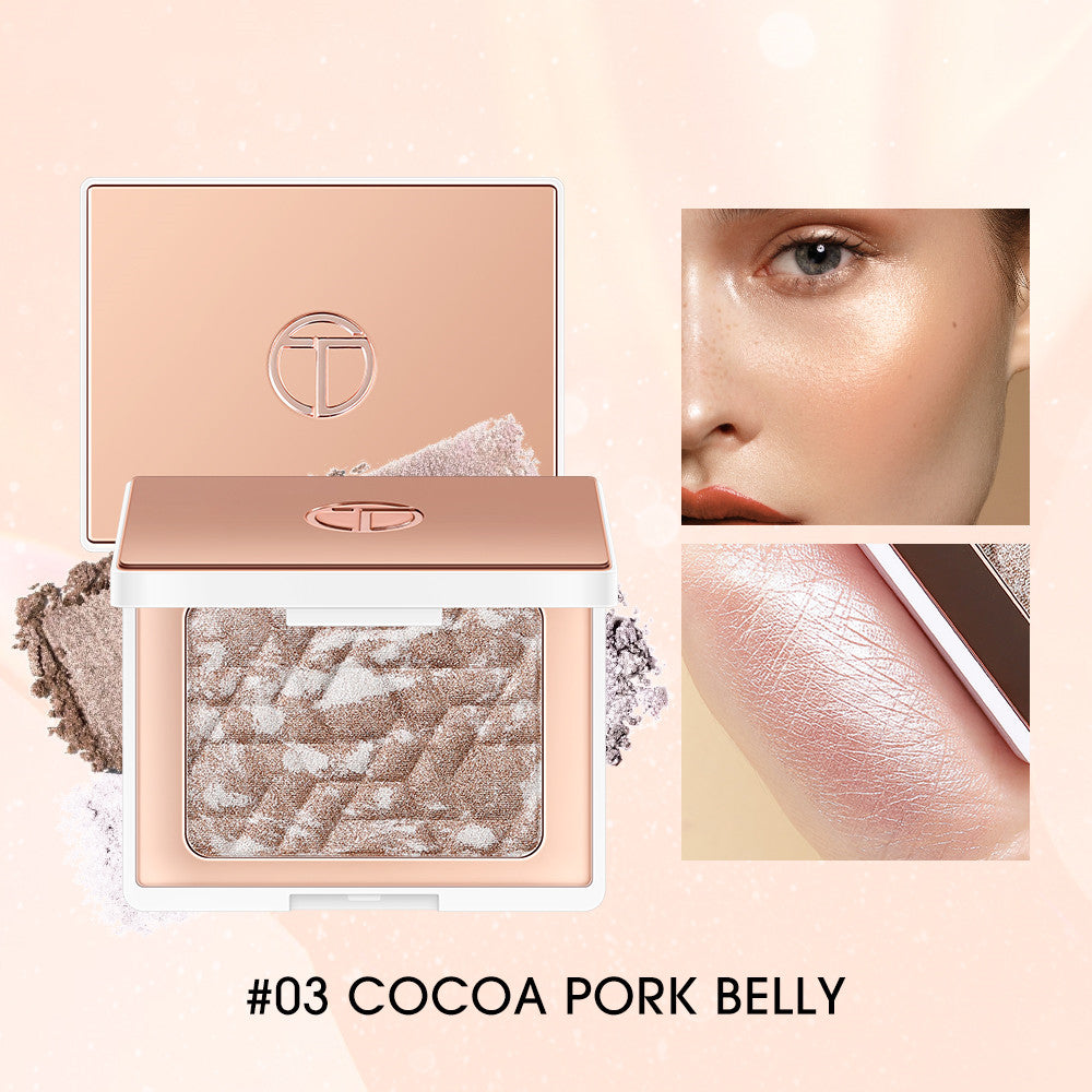 Star Shattered Glitter Highlighter Face Makeup Blush - Foto 6
